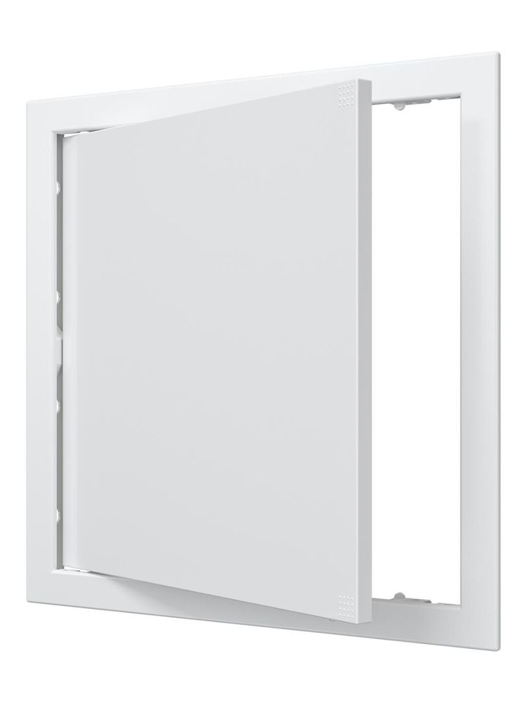  Люк ревизионный AD фланец 296х296 нажимной 318х318 пластик AURAMAX 