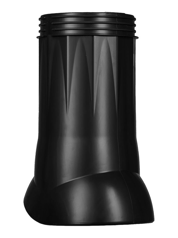  Выход вентиляционный VWO D125/160 пластик Black ERA STREETLINE 