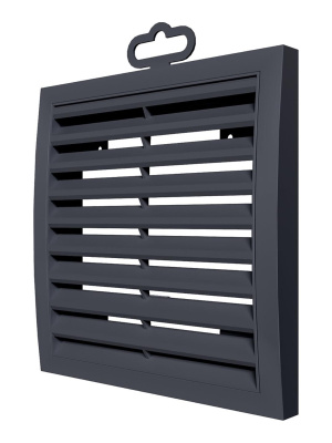 Решетка вентиляционная РРН разъемная 150х150 ASA Gray ERA