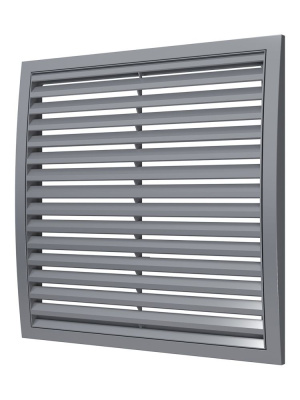 Решетка вентиляционная РРН разъемная 350х350 ASA Gray ERA