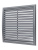 Решетка вентиляционная РРН разъемная 350х350 ASA Gray ERA Решетка вентиляционная РРН разъемная 350х350 ASA Gray ERA