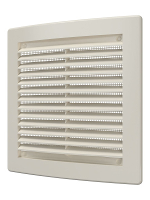 Решетка вентиляционная РЦ сетка 150х150 пластик Ivory ERA