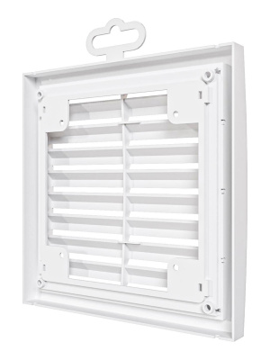 Решетка вентиляционная РР разъемная 150х150 пластик ERA
