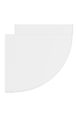 Колено КГП 90х220 горизонтальное пластик ERA