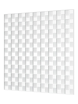 Решетка вентиляционная ПДП fusion потолочная 595х595 пластик ERA