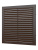 Решетка вентиляционная С сетка 195х195 пластик Brown ERA