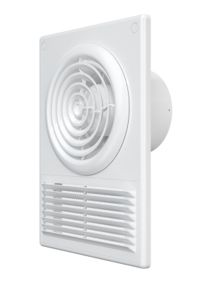 Решетка вентиляционная РУФ фланец D125/60х120 разъемная 185х254 пластик ERA